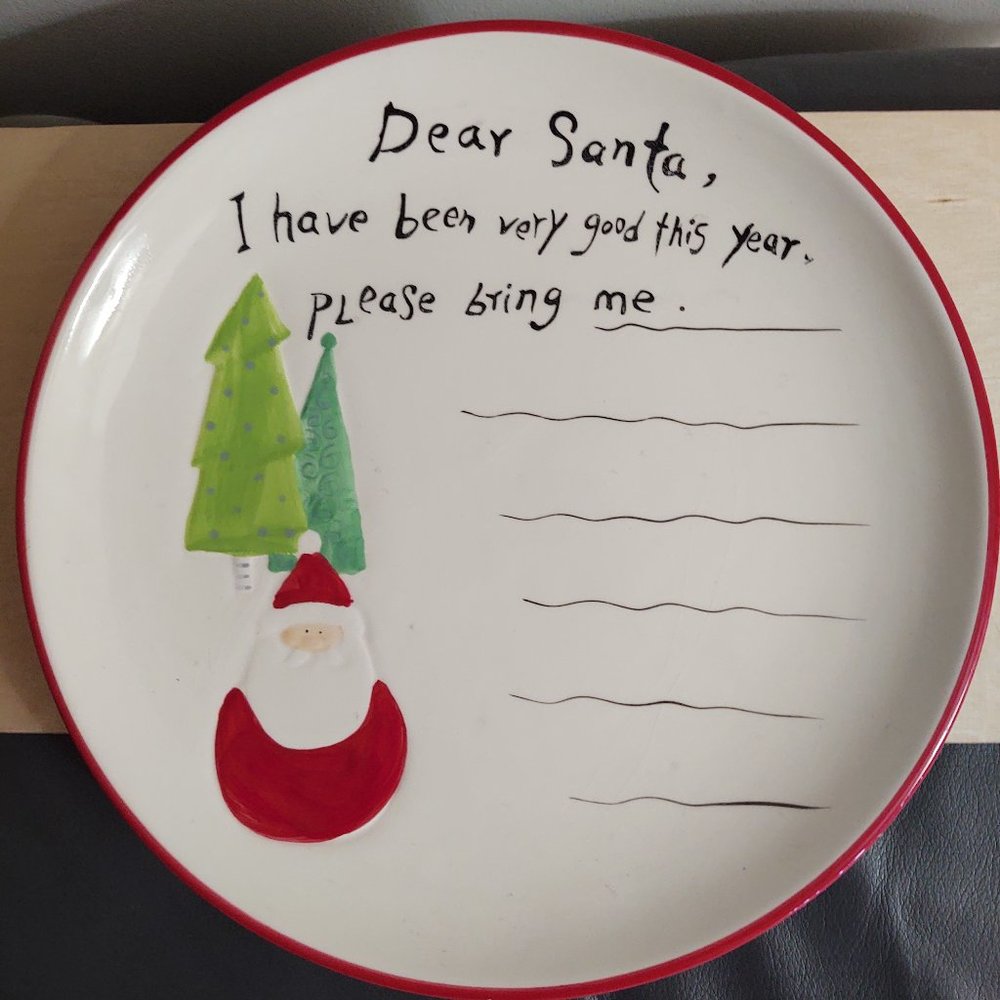 Oneida Christmas Cookies Plate